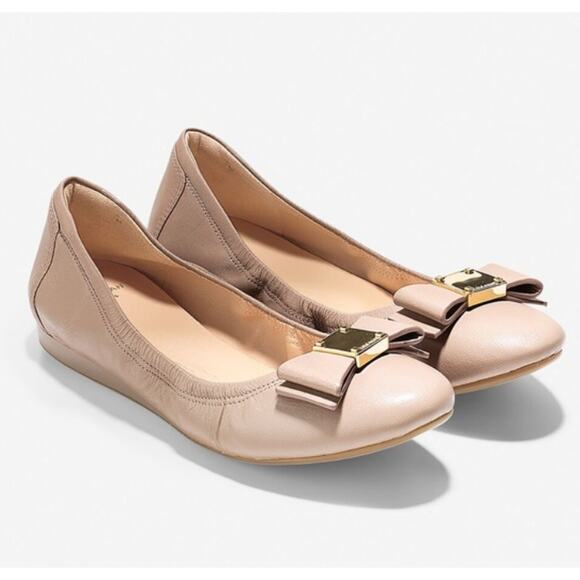 Cole Haan Shoes - Cole Haan Tali Round Toe Bow Ballet Flat Size 8.5